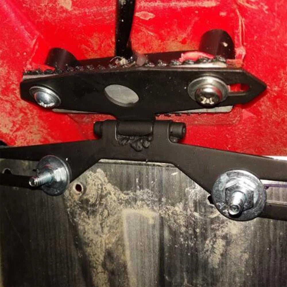 Frame Plate License Bracket for ATV Dirt Bike Motorcycle (Dual)