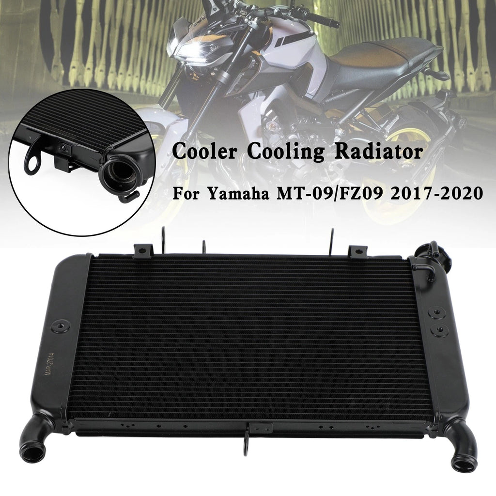 Aluminum Radiator for Yamaha MT09 FZ09 MT-09 (2017–2022)