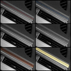 PU Leather Car Molding Trim Strip Door DIY Flexible Interior Sticker for Cars