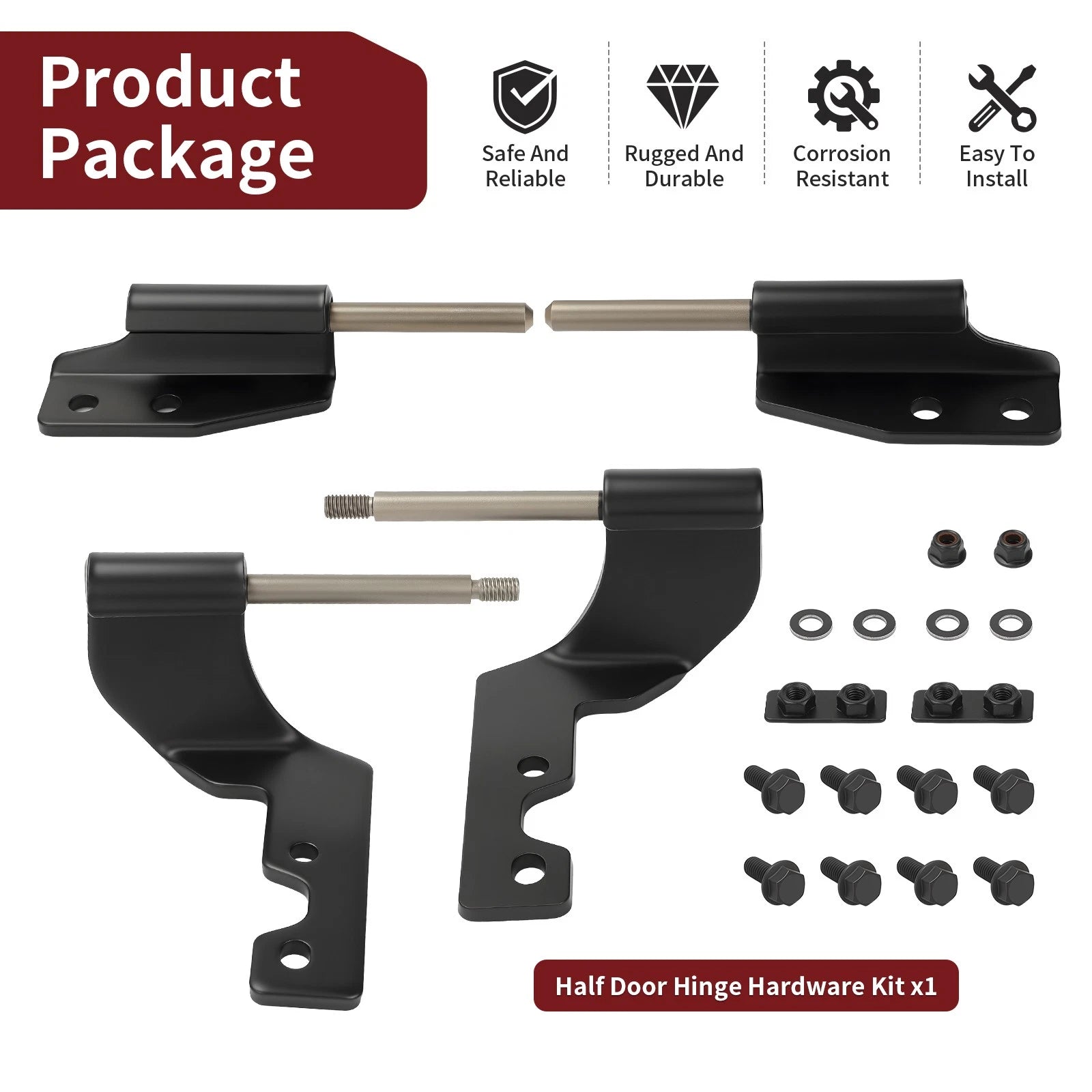 Half Door Hinge Hardware 2207759 for Polaris Ranger 1000 XP (2021)