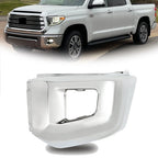 Bumper End Cap for Toyota Tundra (2014â2021) Chrome Front Driver Side