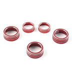 Control Switch Knob Ring Cover Trim for Honda Accord 2018-2022 Red
