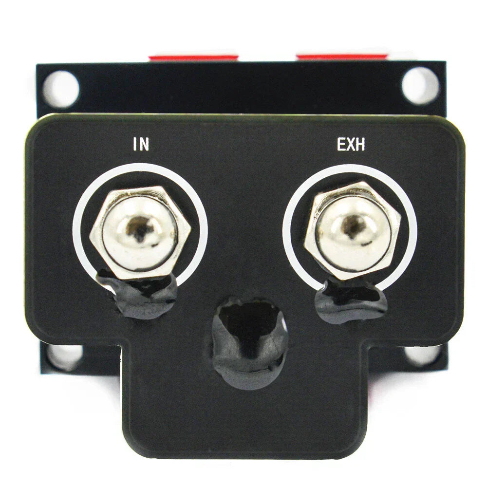 12V 200PSI Air Suspension Manifold Double Solenoid Valve Set for Car (N/A)