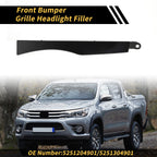 Pair Front Bumper Grille Headlight Filler for Toyota Tacoma (2005–2011) No. 5251204901