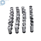 28 Pack 5C Precision Collet Set for Full Metric Range (1-28mm)