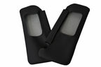 2PC Leather Sunvisors for Acura RSX (2002–2006) Black
