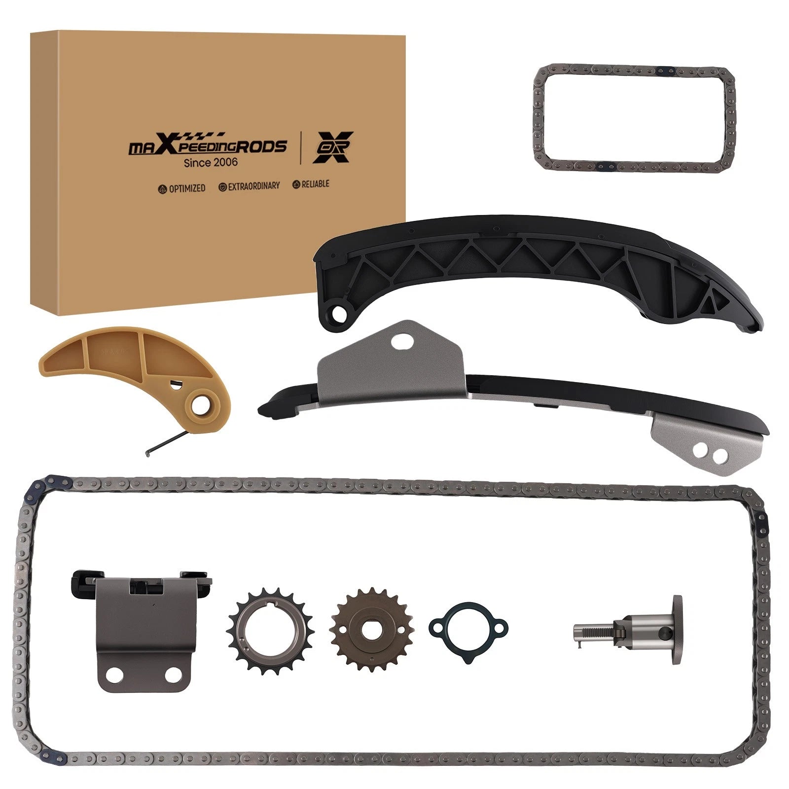 Engine Timing Chain Set w/Guides 9-4220S for Scion xD L4 1.8L (2008–2014)