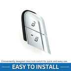 Door Lock Switch for Mercedes-Benz EQS (2022–2023) No.A2239052305 Plastic Black