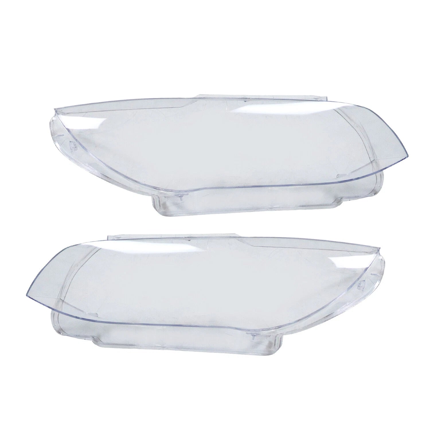 Pair of Clear Headlight Lens Covers for BMW E92 E93 (2010–2013)