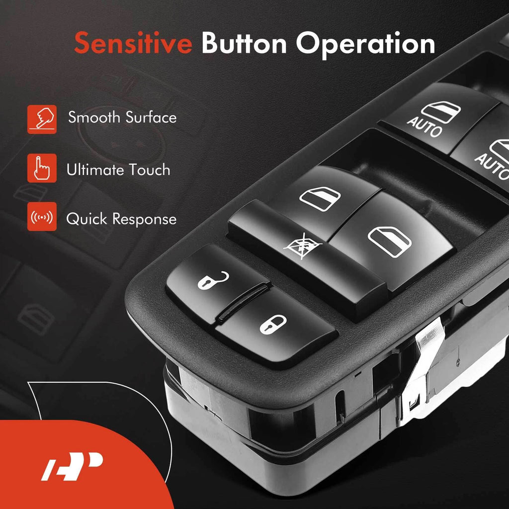 Front Left Power Window Switch for Jeep Grand Cherokee (2016-2021)