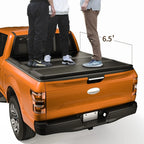 3-Fold Hard Solid Bed Tonneau Cover for Nissan Titan XD (2016-2024)
