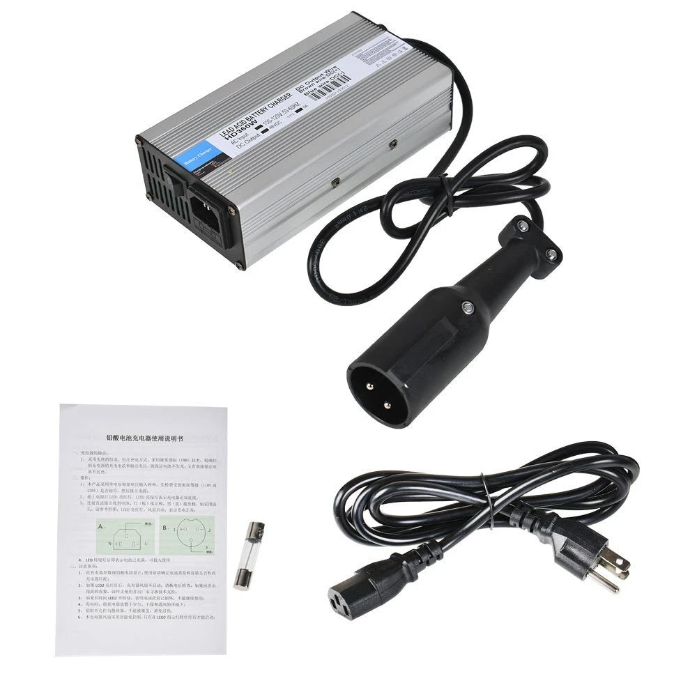 48V 6A Battery Charger for Club Car Golf Cart (Year Range Not Specified)