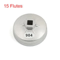 1/2" Square 15 Flutes 79mm Cap Oil Filter Wrench for Hyundai 