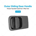 Sliding Door Handle LH Outer for Hyundai ILoad IMax (2008–2019) Black