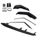 Front Splitter Lip Guard for Honda Civic 2022-2024 Black Splitter Extension