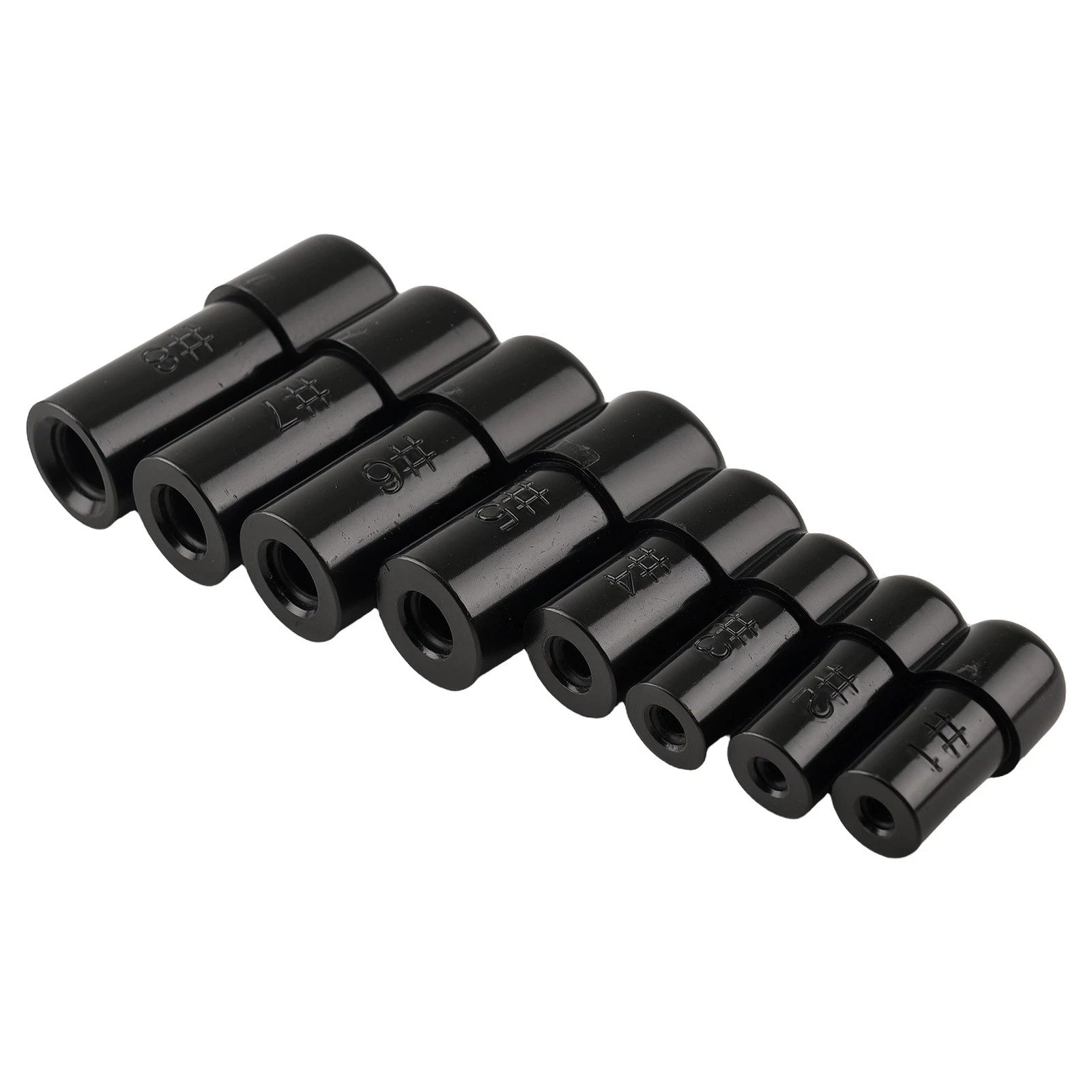 8x Tap Socket Drive 70500 Set for Standard Metric Thread 1/8-1/2in NPT Tool
