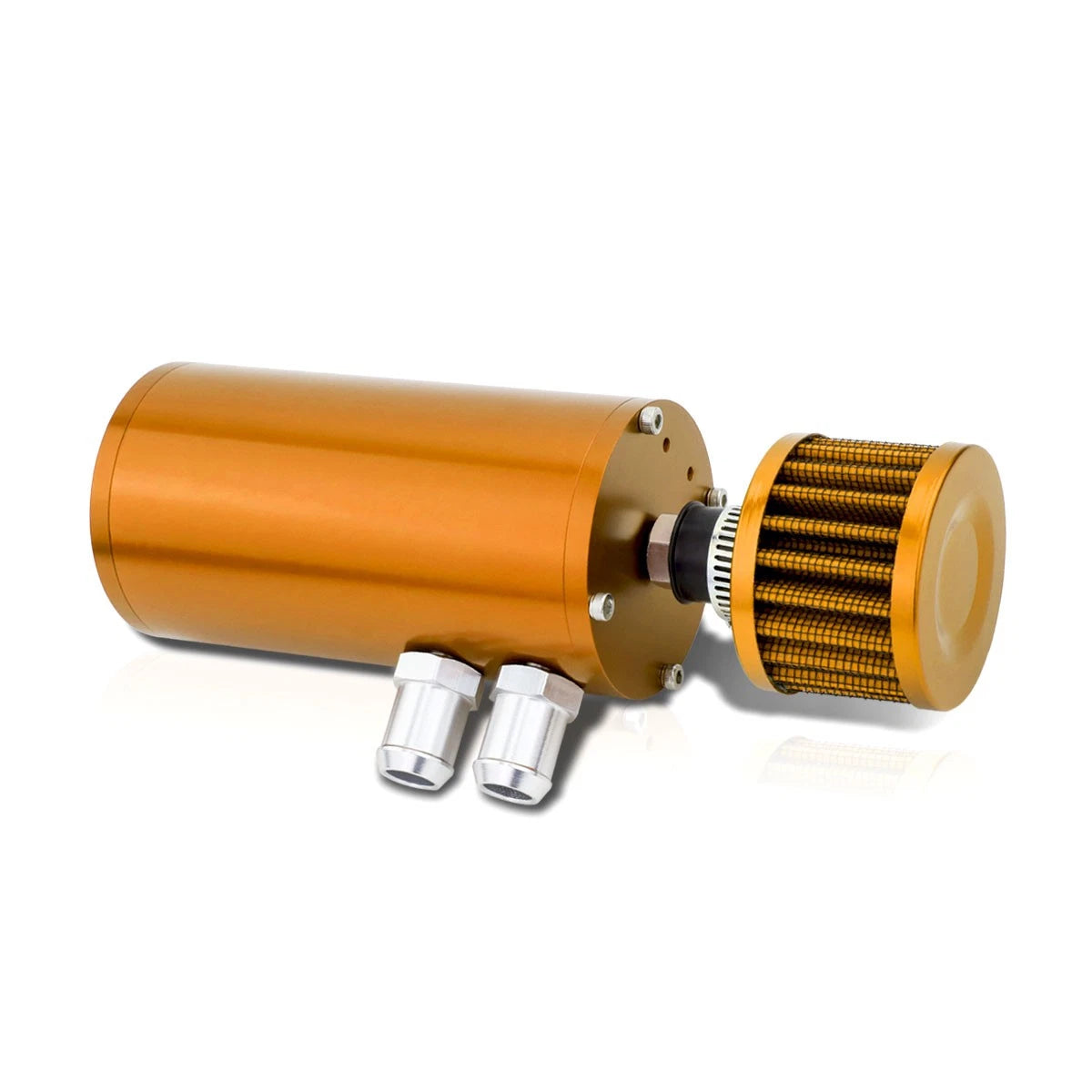Aluminum Engine Catch Reservoir Breather Tank with Air Filter for