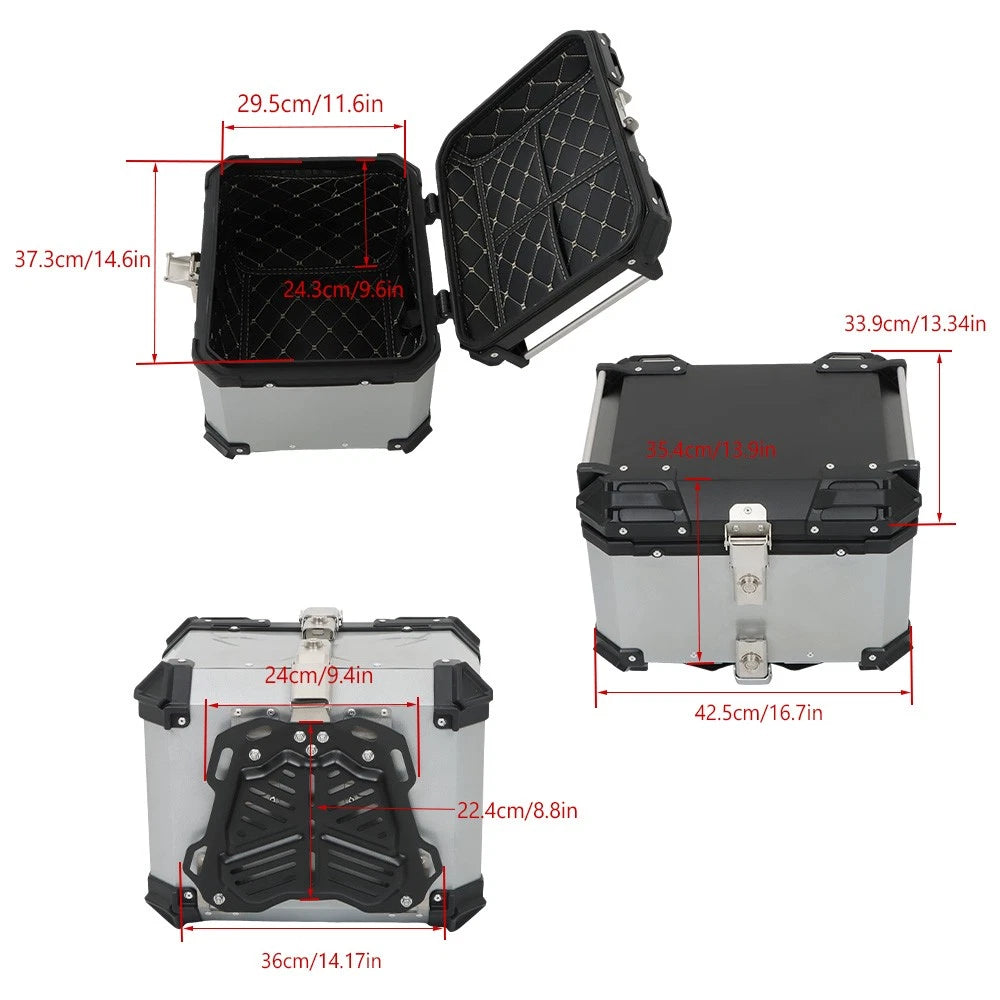 45L Waterproof Tail Box for Scooter (Motorcycle)