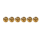 Set of 6 Alloy Torx Head Screws M5x30mm for Bike Motorcycle