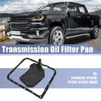 Set of 1 Transmission Filter Oil Pan Gasket Kit for Chevrolet Silverado (2007–2019)