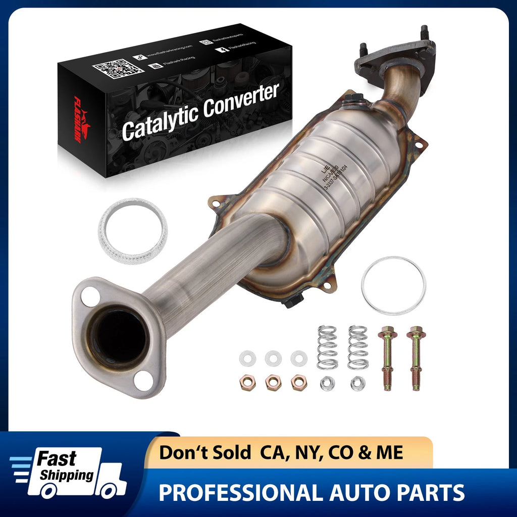 Stainless Front Catalytic Converter for Honda Fit (2007–2008)