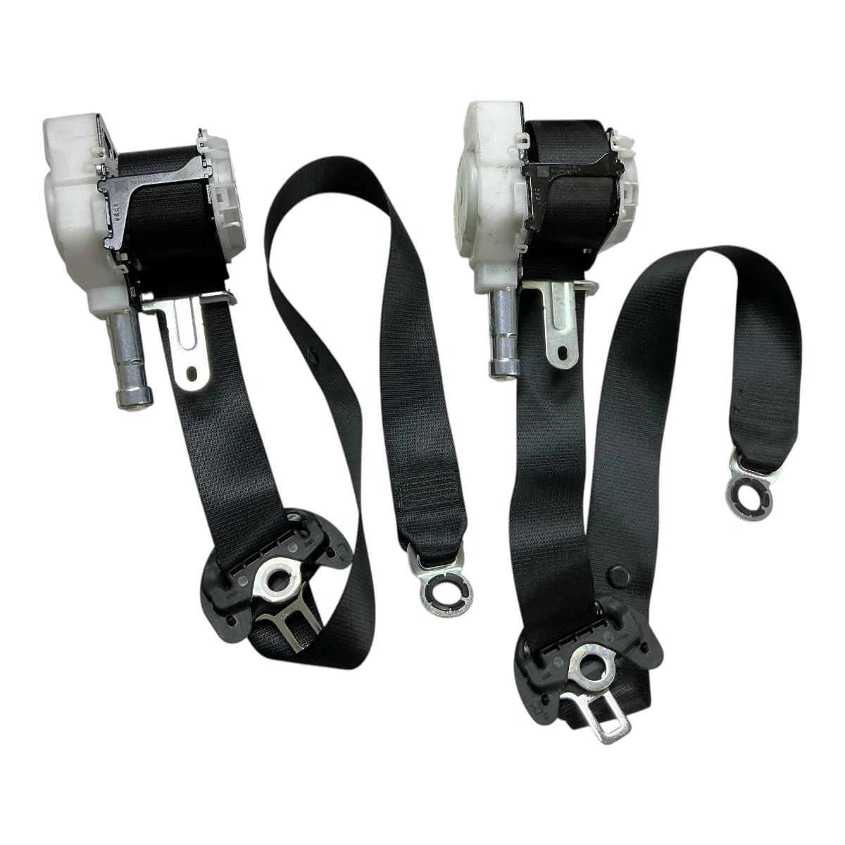 Set of 2 Front LH & RH Seat Belts for Toyota Corolla (2019–2026) - Black