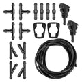 Windscreen Washer Conversion Hose Connectors Nozzle Pump