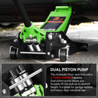 3 Ton Hydraulic Garage Jack for Universal Use (6000 lbs Capacity)