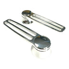 Polished Stainless Steel Door Handles Replacement for Ford F-150 2009–2014