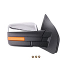Heated Power Right Side Mirror for Ford F-150 (2004–2014) Chrome