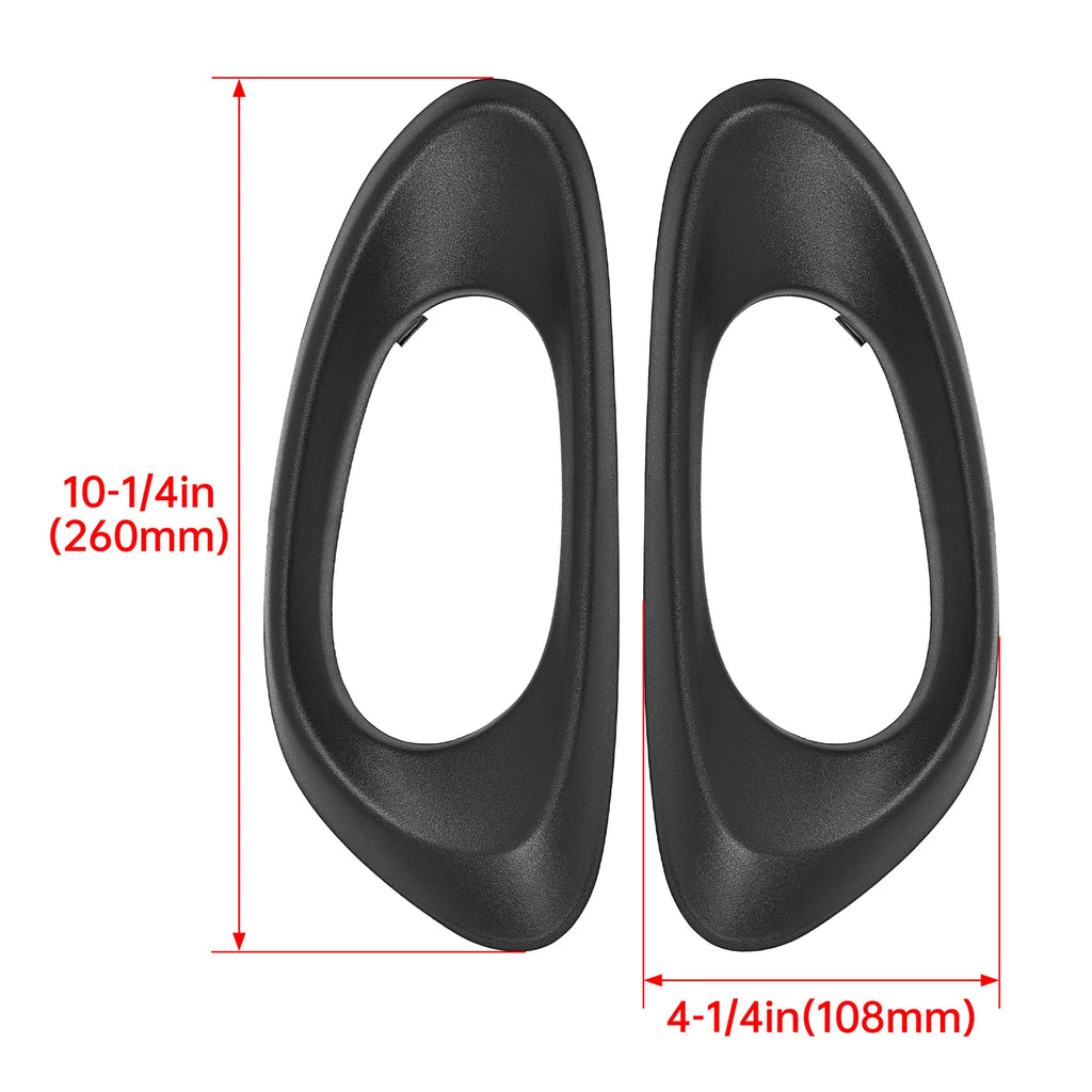 2X Door Trim Handle Bezel for Chevrolet Trailblazer (2002–2009)