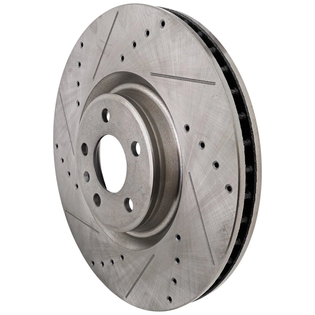 Set of 2 Brake Disc and Pad Kits for Audi A8 Quattro