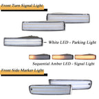 Clear Turn Signal Light Set for Honda Prelude (1992–1996)