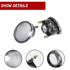 2X Clear Lens Rear Bumper Backup Lights for VW Beetle (1998–2005)