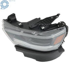 Full LED Headlight for Dodge Ram 1500 (2019-2023) Black Driver Left Side