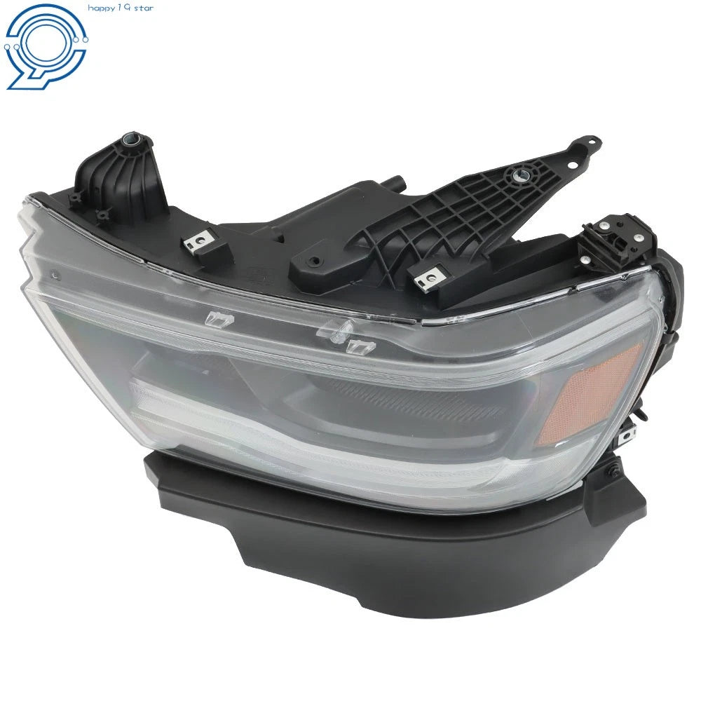 Full LED Headlight for Dodge Ram 1500 (2019-2023) Black Driver Left Side