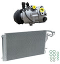 AC Compressor Kit with Condenser Replacement for Kia Seltos 2.0L (2022–2024)