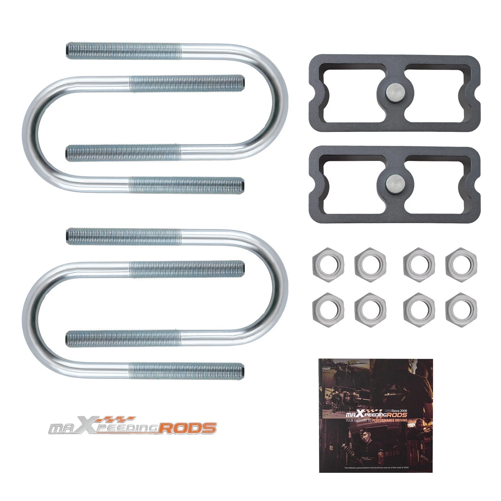Set of 2 Rear Lowering Blocks for S-10 Blazer Jimmy Sonoma (1982–2004)
