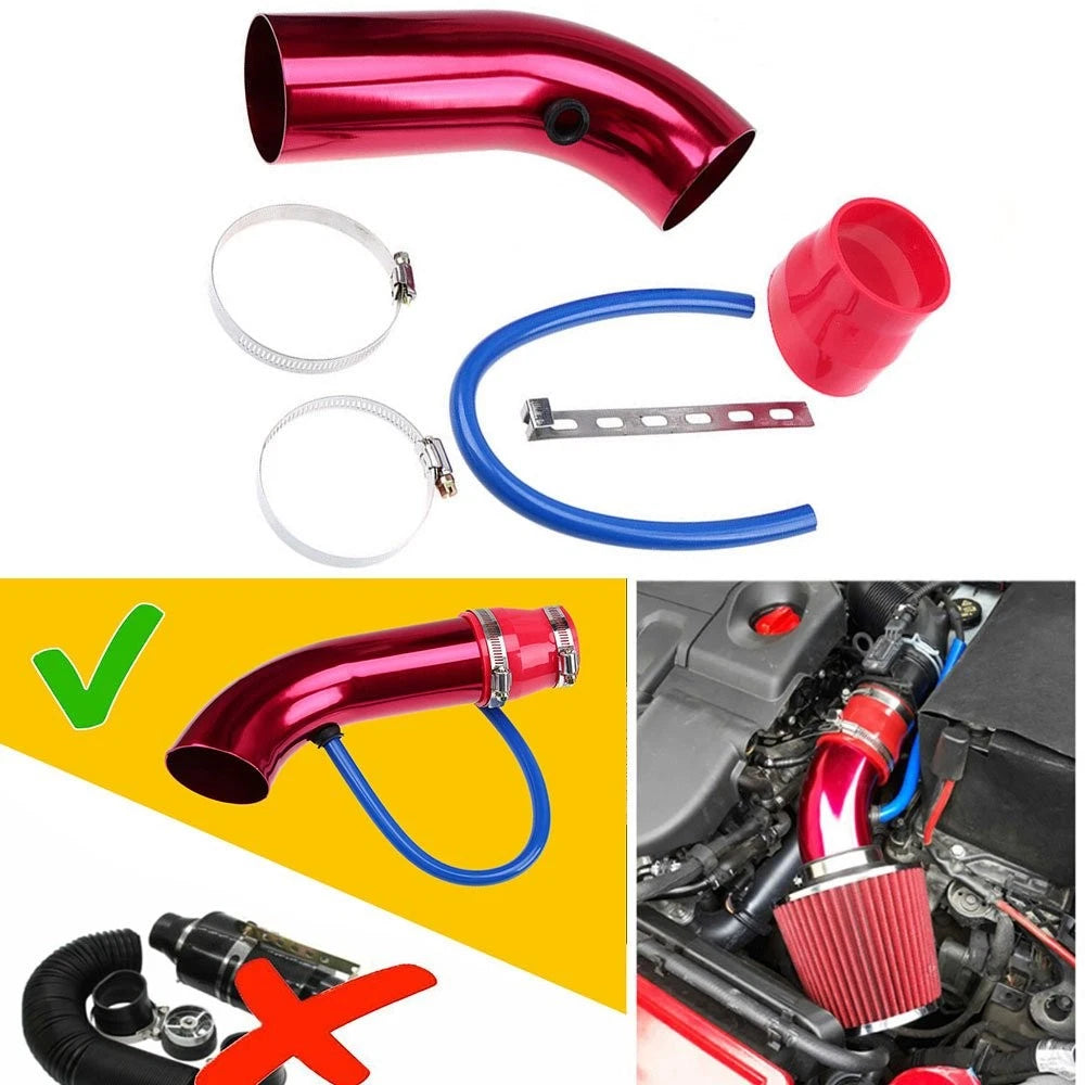 76mm Cold Air Intake Hose for Universal Fit (Flexible Induction Kit)