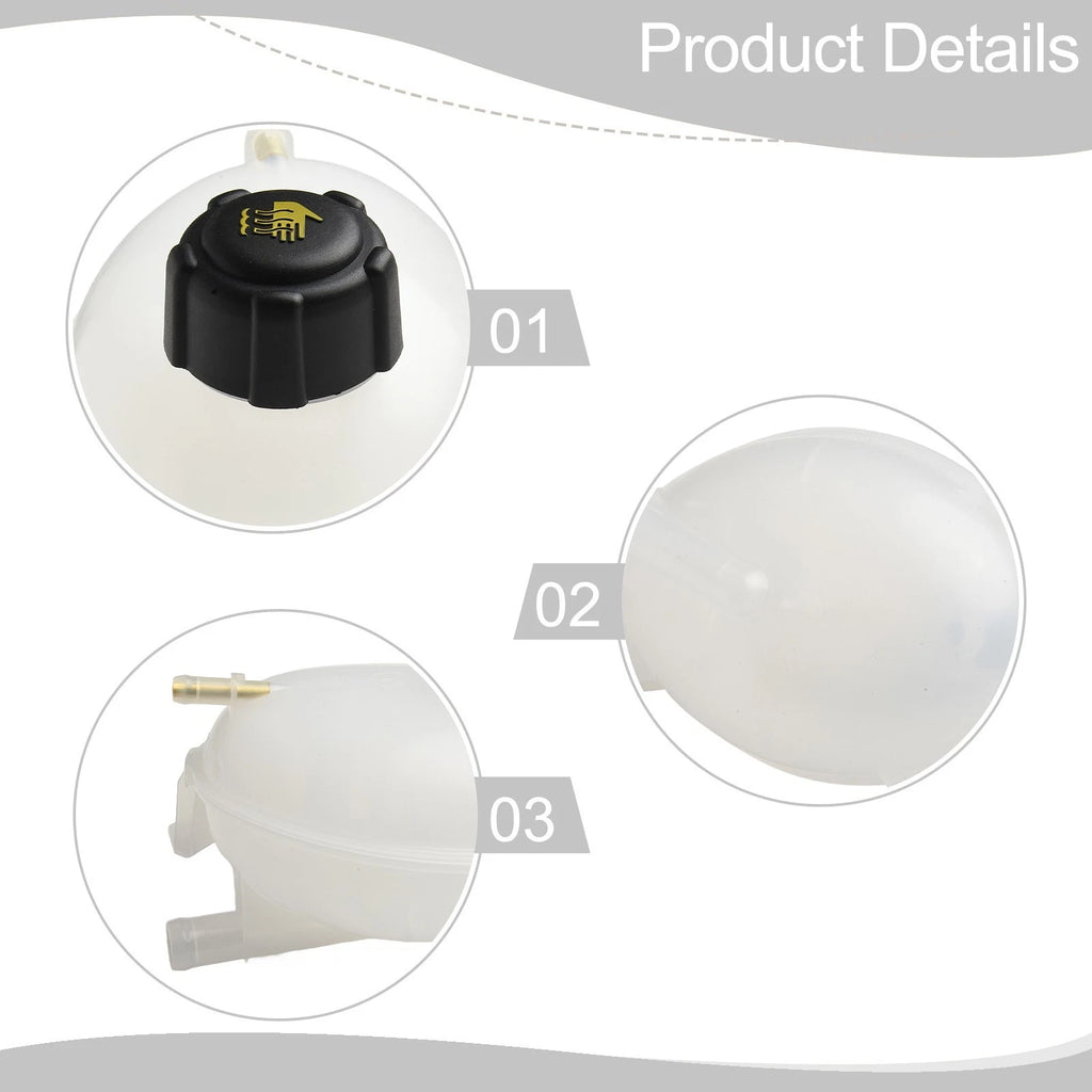 Coolant Expansion Tank and Cap Assembly for Renault Clio (OEM)