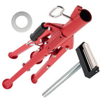 Adjustable Roller Stand Jack for Universal Use (2500lbs, 27.6-52in Height)