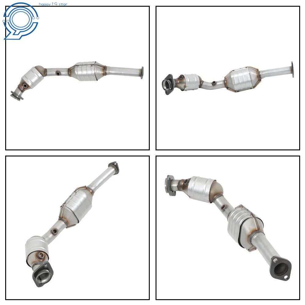 Pair Catalytic Converters for Ford Crown Victoria Mercury Grand Marquis (1996–2002)
