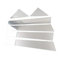 6 x Silver Pillar Post Window Cover Trim for Kia Forte K3 (2009-2012)