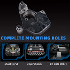 2X Front Steering Knuckle for Chevy Silverado 1500 GMC Sierra 1500