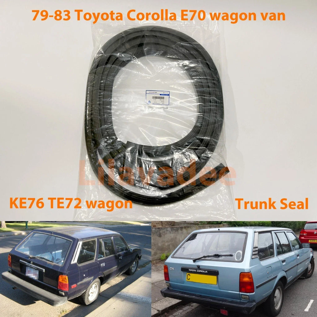 Tailgate Weatherstrip Seal for Toyota Corolla KE70 KE76 TE72 Wagon (1979-1987)