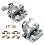 2x Rear Left & Right Disc Brake Calipers with Bracket for Scion xB (2008–2015)