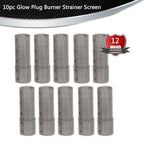 10PC Steel Glow Pin Plug Burner Strainer Screen for Eberspacher Airtronic