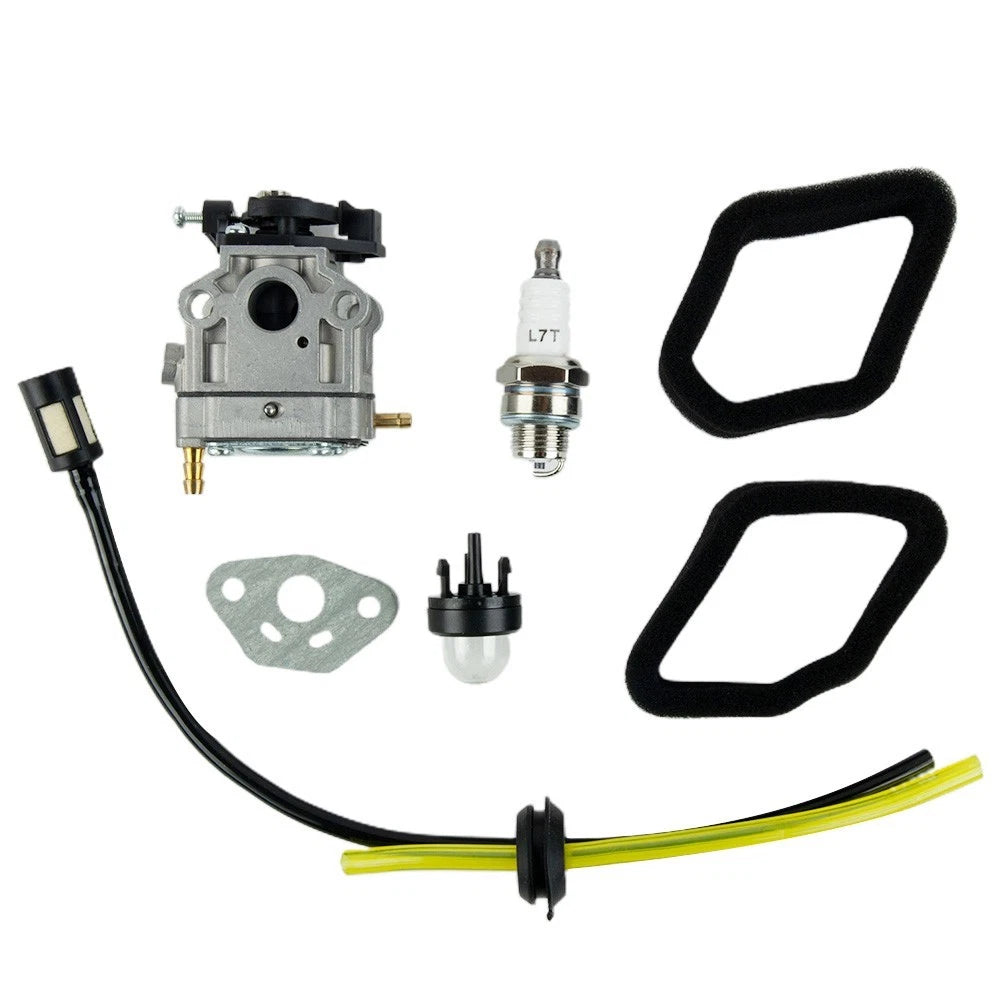 Carburetor Kit with Air Filter & Fuel Line for RLTGM25CS RBCGM25BB