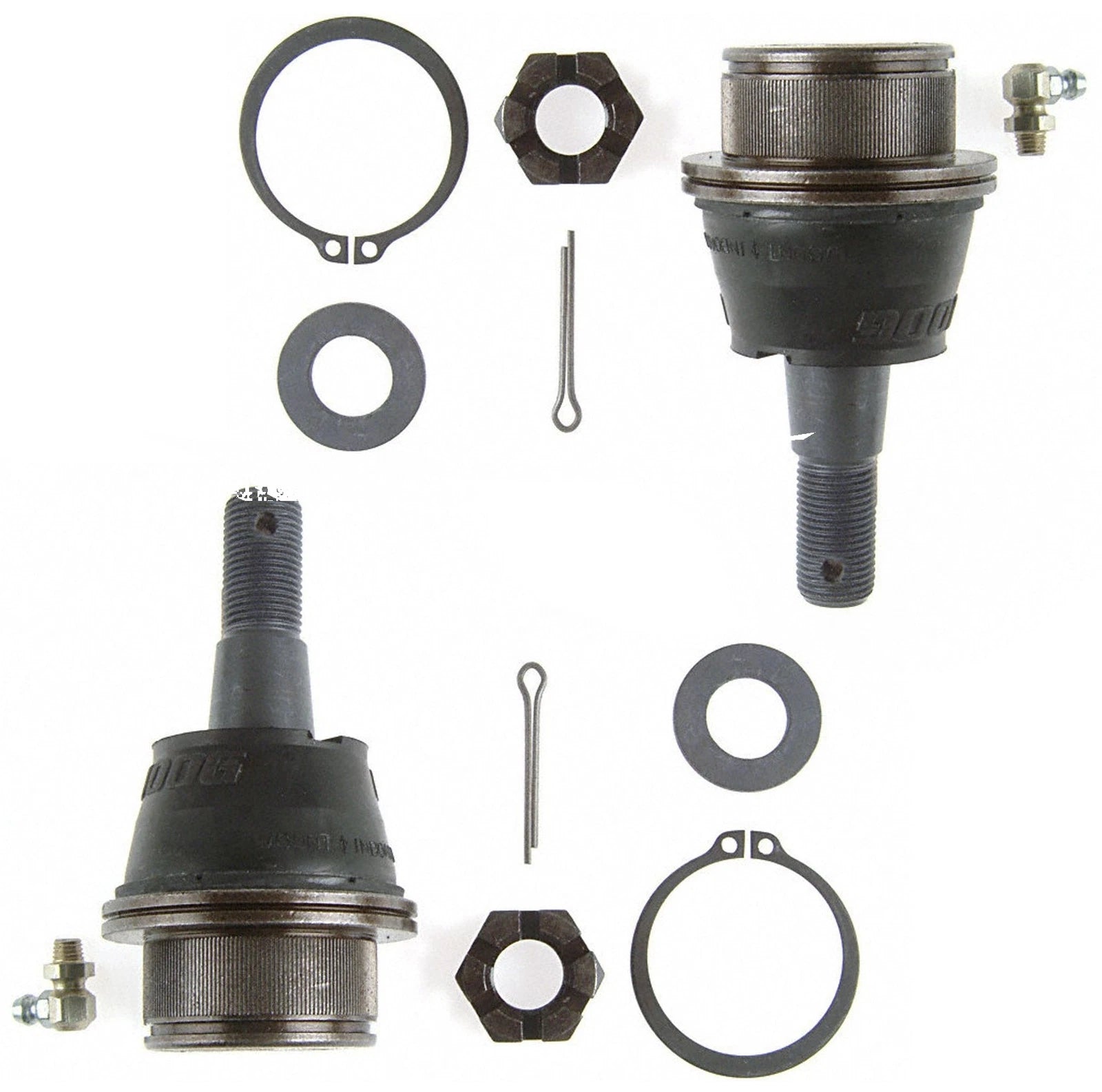 Set of 2 Front Lower Moog Suspension Ball Joints for Dodge Ram 1500 (2002–2008)