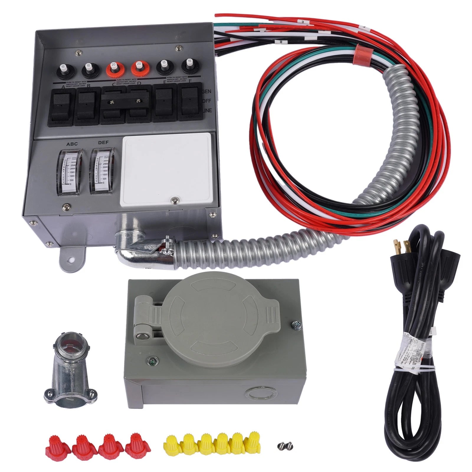 Transfer Switch Kit 30 Amp 6-Circuit for Generators (31406CWK)